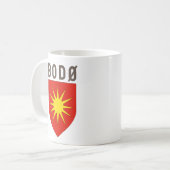 Mug Armoiries de Bodø - NORVÈGE (Devant gauche)