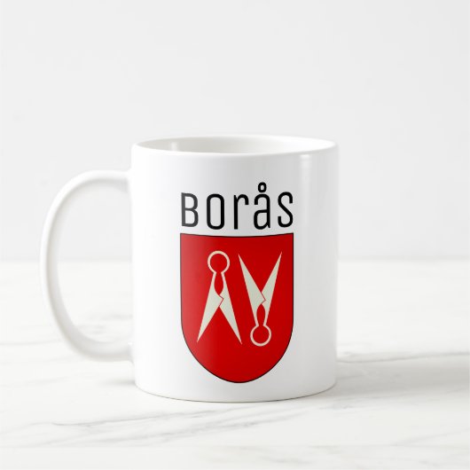 Mug Armoiries de Borås, Suède (Gauche)