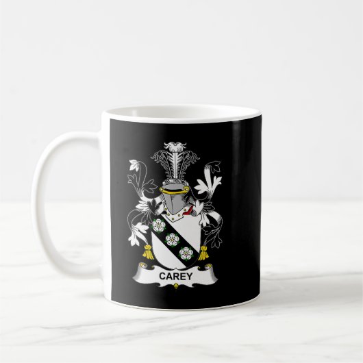 Mug Armoiries de Carey Family Crest Premium   (Gauche)