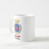 Mug Armoiries de Catane, Sicile (Devant gauche)