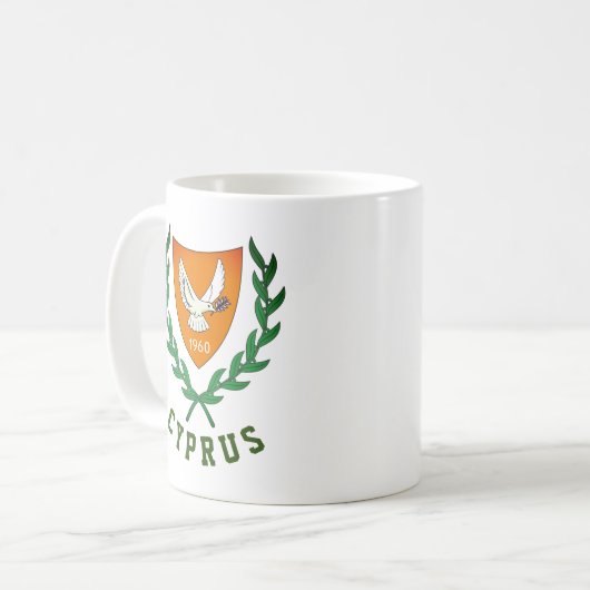 Mug Armoiries de CHYPRE (Devant gauche)