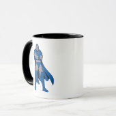 Mug Armoiries de Darkseid croisées (Devant gauche)