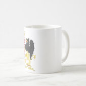 Mug Armoiries De Ferdinand II D'Aragon Avec Soutien (Devant droit)