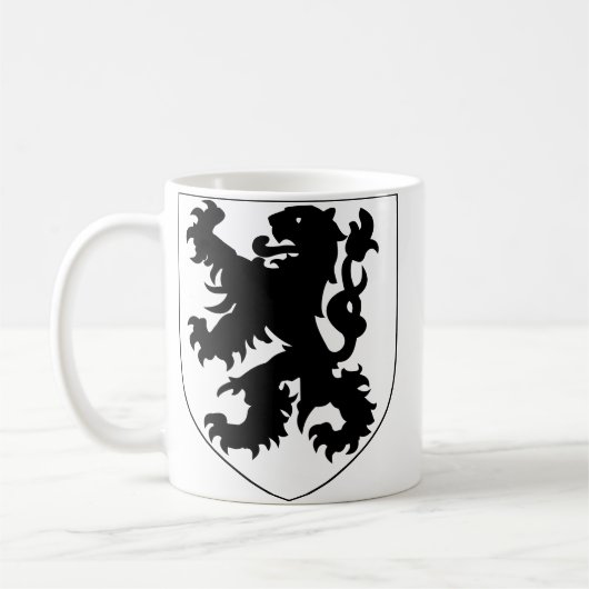 Mug Armoiries de Flandre (Gauche)
