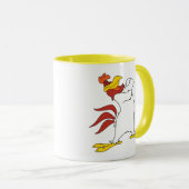 Mug Armoiries de Foghorn Leghorn franchies (Devant droit)