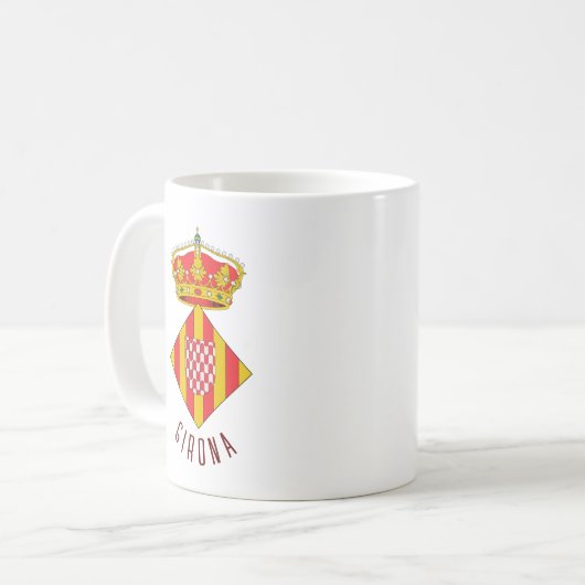 Mug Armoiries de Gérone (Devant gauche)