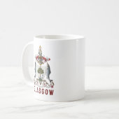 Mug Armoiries de Glasgow, ÉCOSSE (Devant gauche)