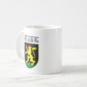 Mug Armoiries de Heidelberg - ALLEMAGNE (Devant gauche)
