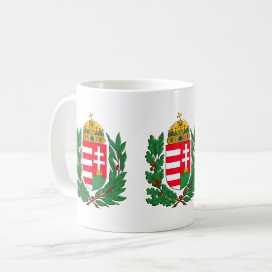 Mug Armoiries de Hongrie (Devant gauche)