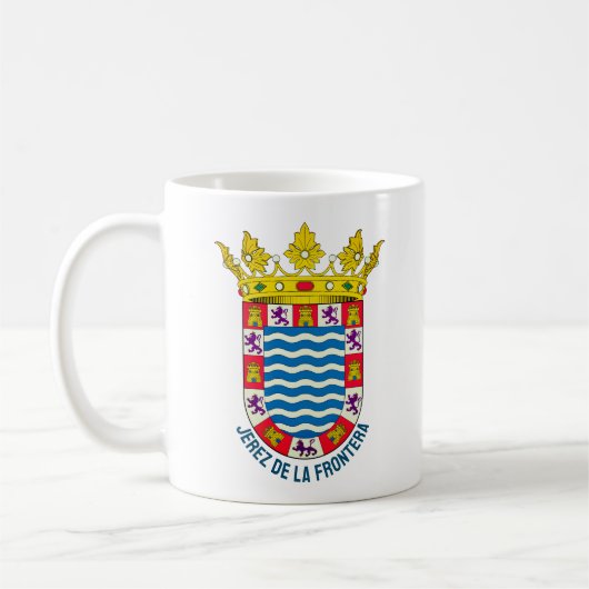 Mug Armoiries de Jerez de la Frontera (Gauche)