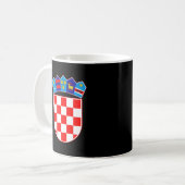 Mug Armoiries de la Croatie (Devant gauche)
