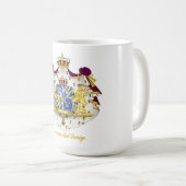 Mug Armoiries de la Suède (Devant droit)