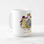 Mug Armoiries de la Suède (Devant gauche)