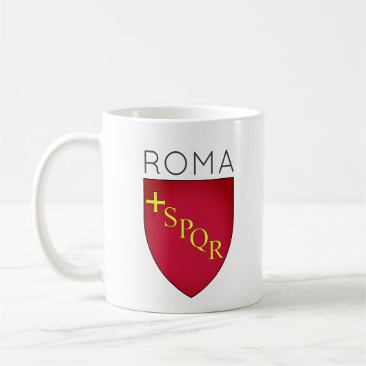 Mug Armoiries de la ville de Rome, Italie (Gauche)