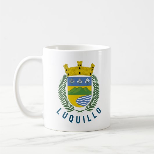 Mug Armoiries de Luquillo - Porto Rico (Gauche)