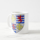 Mug Armoiries De Lusignan De Chypre Et De Jérusalem (Devant gauche)