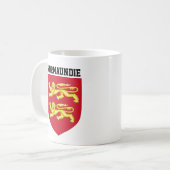 Mug Armoiries de Normandie - FRANCE (Devant gauche)