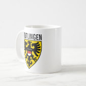 Mug Armoiries de Reutlingen, Allemagne (Devant gauche)