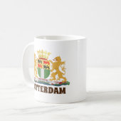 Mug Armoiries de Rotterdam, Pays-Bas (Devant gauche)
