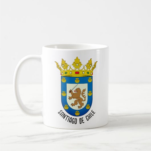 Mug Armoiries de Santiago du Chili (Gauche)
