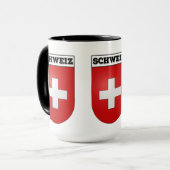 Mug Armoiries de Suisse | Schweiz Wappen (Devant gauche)