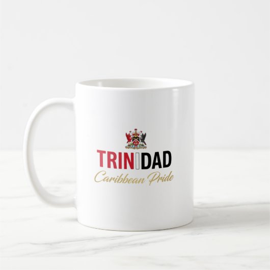 Mug Armoiries de Trinité | Fierté Quotidienne (Gauche)
