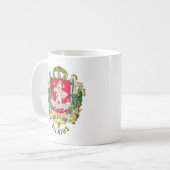 Mug Armoiries de Vilnius - LITUANIE (Devant gauche)