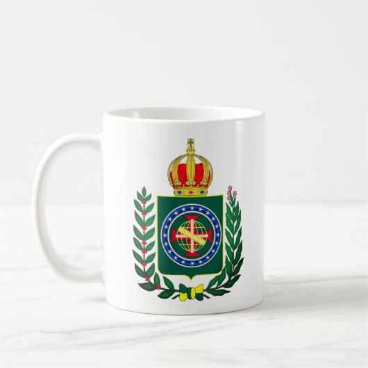 Mug Armoiries - Deuxième Empire du Brésil (Gauche)