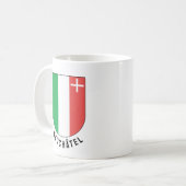Mug Armoiries du canton de Neuchâtel (Devant gauche)