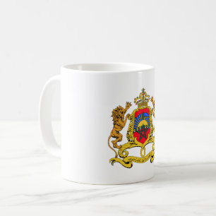Mug Armoiries du pays Maroc symbole emblème drapeau