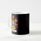 Mug Armoiries du rein Famille Crest  (Devant gauche)