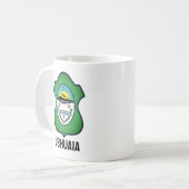 Mug Armoiries d'Ushuaia - Argentine (Devant gauche)