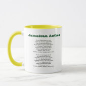 Mug Armoiries et hymne jamaïcains (Gauche)