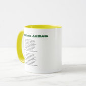 Mug Armoiries et hymne jamaïcains (Devant gauche)