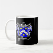 Mug Armoiries Nom de famille Nom Famille Crest (Gauche)
