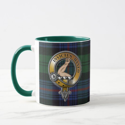 Mug Armstrong Tartan & Badge (Gauche)