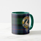 Mug Armstrong Tartan & Badge (Devant droit)