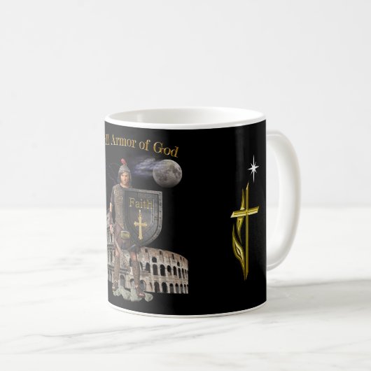 Mug Armure complète de DIEU (Devant droit)