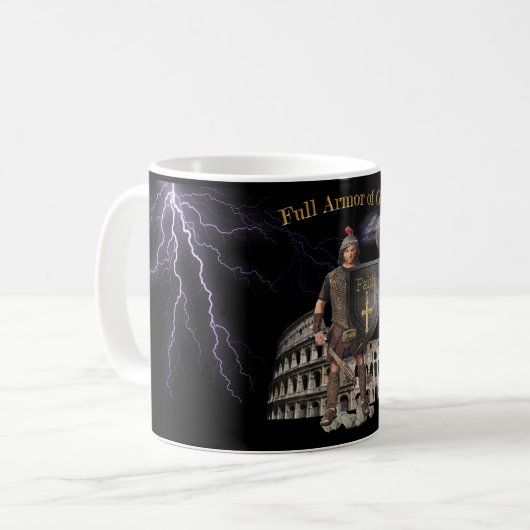 Mug Armure complète de DIEU (Devant gauche)