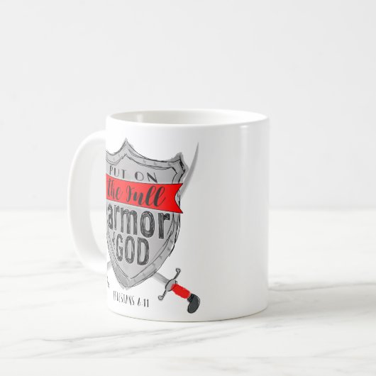 Mug Armure de Dieu (Devant gauche)