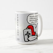 Mug Armure de Dieu Éphésiens 6:11 (Devant droit)