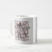 Mug Armure de soldat de Dieu (Devant gauche)