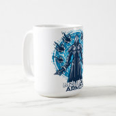 Mug Armure Mentale - Figurine du Guerrier à Capuche (Devant gauche)
