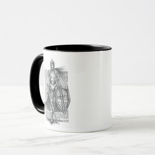 Mug Armure vers le haut (Devant gauche)