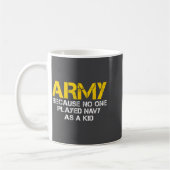 Mug Army Because Played Navy As A Kid Funny Army Vinta (Gauche)