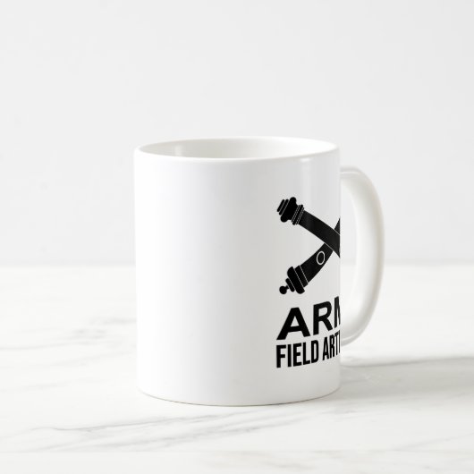 Mug Army Field Artillery Branch Us Usa 1  (Devant droit)