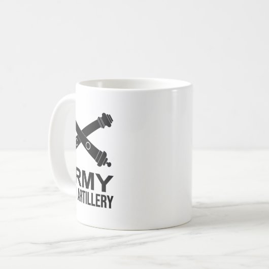 Mug Army Field Artillery Branch Us Usa 1  (Devant gauche)