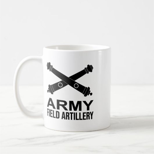 Mug Army Field Artillery Branch Us Usa 1  (Gauche)