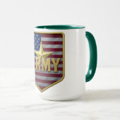 Mug Army Flag Shield (Devant droit)