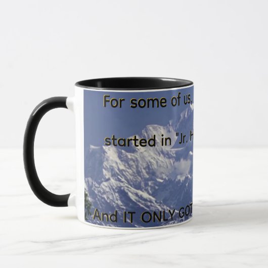 Mug Arnaque au manuel!  (Gauche)